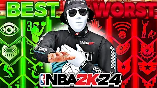 BEST & WORST BADGES FOR ALL BUILDS IN NBA 2K24 CURRENT GEN + NEXT GEN! ALL BADGES NBA 2K24 TIPS