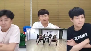 BTS - Danger Dance Practice Korean Real Reaction!