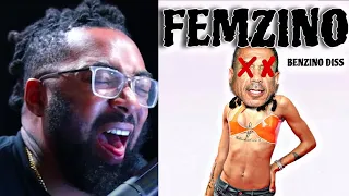 "YOUR GHOSTWRITER BACKDOORED YOU" Ca$his - "Femzino" (BENZINO Diss) REACTION