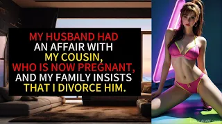 My husband had an affair with my cousin, who is now pregnant, and my family insists that I divorce