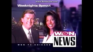 WGN-TV: Steve Sanders and Allison Payne ID (1998)
