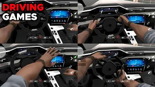 TOP 6 Best Driving Games with Realistic Hand Animation for Android & iOS PART 3 • Best Car Games