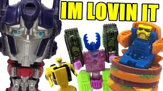 the TASTY world of happy meal transformers