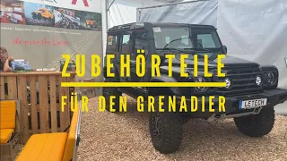 Welche Zubehörteile gibt es für den Ineos Grenadier? Ich nehme euch mit zur Abenteuer & Allrad Messe