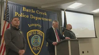 Battle Creek Police Department press conference - Dec. 22, 2021