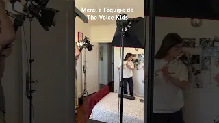 Tournage pour l’émission  The Voice Kids