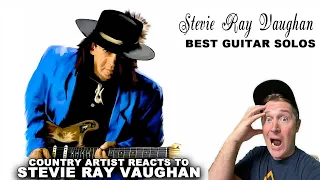 Country Guitarist Reacts to Best of Stevie Ray Vaughan Guitar Solos