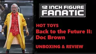HOT TOYS Back to the Future II: Doc Brown Figure Unboxing & Review