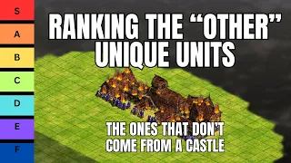 I Ranked the Other Unique Units In Age Of Empires 2