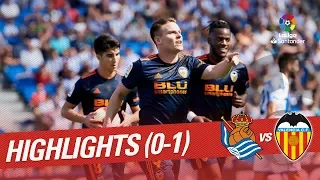 Highlights Real Sociedad vs Valencia CF (0-1)