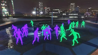 Green Aliens vs Purple Aliens | GTA 5 NPC Wars 32