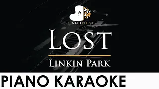 Linkin Park - Lost - Piano Karaoke Instrumental Cover with Lyrics