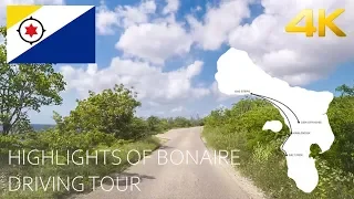 [4K] | Driving tour | The Highlights of Bonaire!