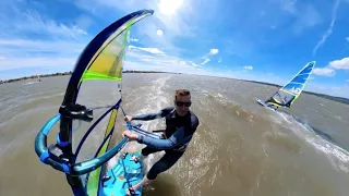 Windsurf session @ Gárdony (Velencei tó), Tabou Rocket Plus 2021 123l, Neilpryde V8, insta360 One x2