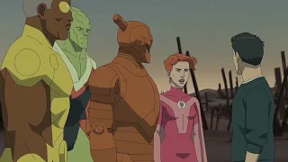 Invincible Meets The Guardians From The Future Invincible Season 2 Episode 8