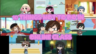 ~// 10 things not to do in online class // Gacha Club // iCherry // ~ (Turn on subtitles)