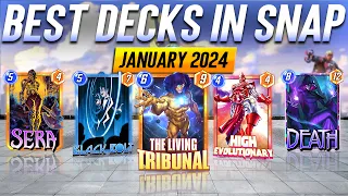 The Top 10 BEST Decks in Marvel Snap | Play THESE to Climb Ranks in January 2024 | Meta Deck Report