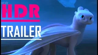 How to Train Your Dragon: The Hidden World Trailer #1 2019 | HDR