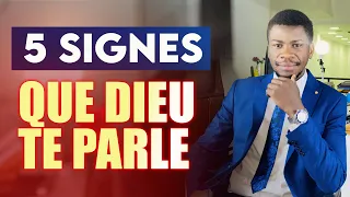 5 SIGNES QUE DIEU TE PARLE