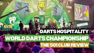 World Darts Championship hospitality review | The 501 Club | The Padded Seat