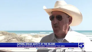 Law enforcement increased at South Padre Island for Spring Break, upcoming SpaceX launch