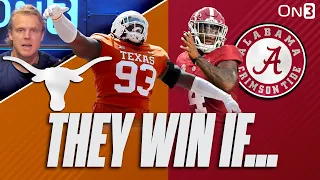 Alabama Crimson Tide vs Texas Longhorns | What Will It Take To WIN? | Nick Saban, Quinn Ewers