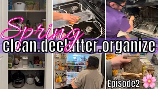 EXTREME CLEAN DECLUTTER AND ORGANIZE :: KITCHEN DEEP CLEAN WITH ME 2023