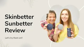 🧴Skinbetter sunbetter sunscreen review. All mineral! We show you how they look!☀️