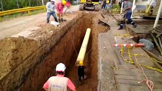 Trench collapse