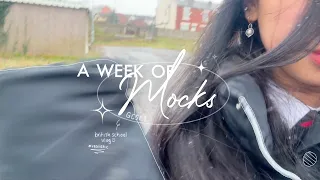 british school vlog: a week of mocks (realistic)