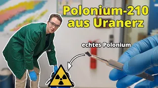 Polonium aus Uranerz - Praktikum Nuklearchemie