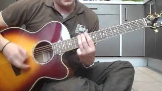 Soundgarden spoonman lesson cover