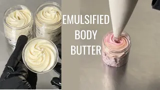 VERY DETAILED:Make Emulsified Body Butter Step By Step (WITH RECIPES)/Tips & Tricks