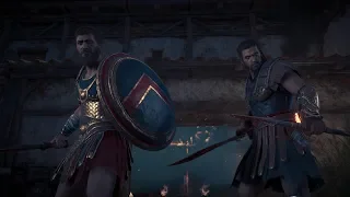 Assassin’s Creed Odyssey EPIC COOP FIGHT cutscene