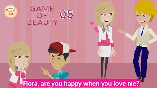 Game of Beauty Ep.5 -  English Story 4U #40 - Learn English Through Story - Animated English