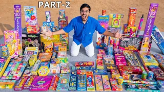 ₹1,50,000 New Diwali Stash 2023 Testing Part-2🔥| नए और अतरंगी पटाखे चला के देखेंगे🔥