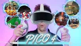 The New PICO 4 - An Affordable VR Experience - Unbox & Overview