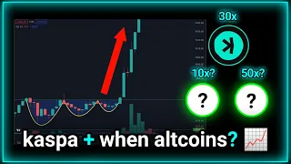 🔥 Kaspa Crypto On Rise + Imp Bullish BTC & Altcoins Charts | Kaspa Price Prediction