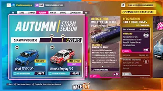 Forza Horizon 5 Autumn Season - Festival Playlist Series 32 / FULL GUIDE / Horizon Race-Off Update