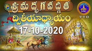 శ్రీమద్భగవద్గీత | SRIMADBHAGAVADGITA | TIRUMALA | 17-10-2020 | SVBC TTD