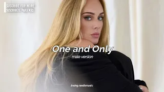 (𝐌𝐀𝐋𝐄 𝐕𝐄𝐑𝐒𝐈𝐎𝐍) Adele - One and Only