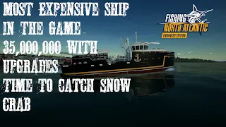 Catching Snow Crab In Our New $30,000,000 Ship Atlantic Catcher Tour Fishing North Atlantic