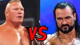 BROCK LESNAR vs DREW MCINTYRE | Comparison | Who is Better | Usman EDITx