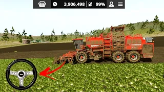 Sugar Beets Harvesting Big Farm Farming Simulator 20 | fs 20 timelapse|Gameplay #farmingsimulator