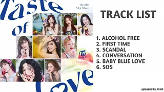 [FULL ALBUM] T W I C E(트와이스)- T A S T E OF L O V E