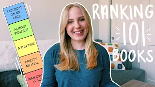 Tier Ranking Every Book I've Read *so far* in 2022 | 101 Books!!