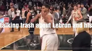 Tristan Thompson Flips OFF FAN