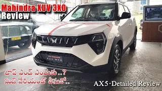 Mahindra XUV 3XO Review I AX5 Mid-Variant I On-Road Price I Comparison by AX7 Luxury Top-end Variant