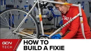 How To Build A Fixie  - Real Time Complete Build | Cheap Bike To Fixie Ep. 3