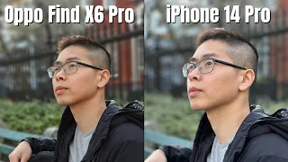 Oppo Find X6 Pro vs iPhone 14 Pro Camera Comparison!
